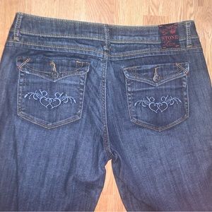 Stone Love Fit & Flare Blue Jeans size 11 x 36